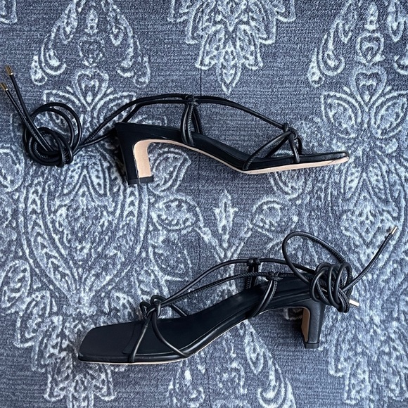 Anine Bing Strappy Graham Sandals in Black Size EU 37 - Picture 7 of 13